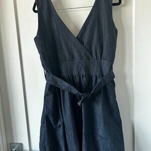 Top Secret Denim Mini Bubble Dress